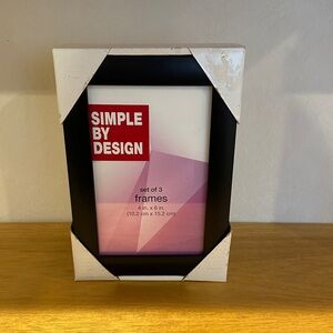 Black Photo Frame Set